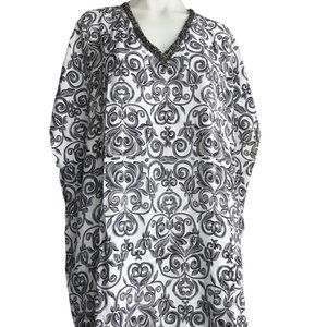 Cover-up Beaded Swim poncho UV protectant S/M by NVELOP SUN